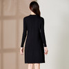 【假两件显瘦针织连衣裙】，简约领口，面料舒适弹力，9813051348 商品缩略图3