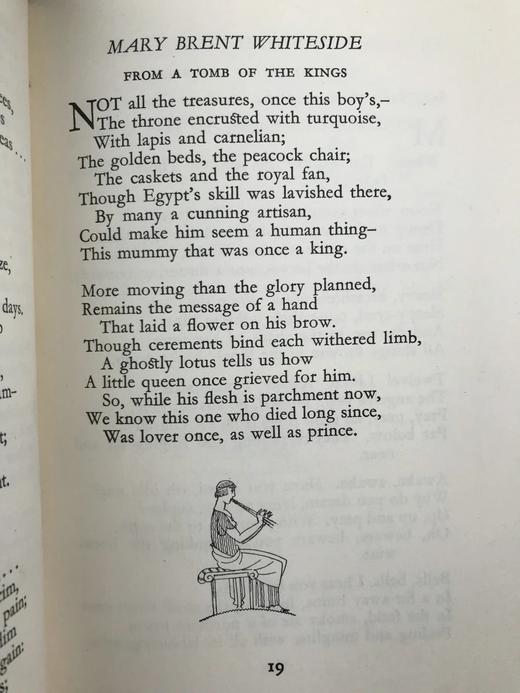 1929年 最佳诗歌选集 约翰·奥斯丁版画插图 漆布精装32开 商品图9