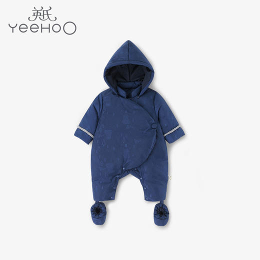 英氏-童衣类（冬）C9英羽帽蛤 墨蓝 商品图0