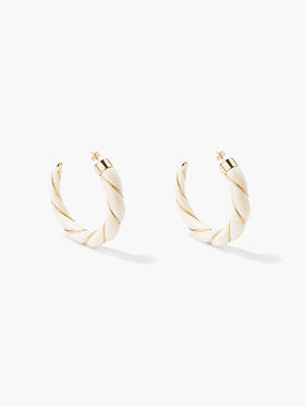 北京仓｜Aurélie Bidermann-Ivory Diana-象牙色 耳环［法国设计师］