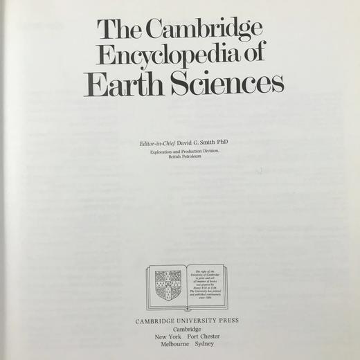 剑桥地球科学百科全书 数百幅插图 精装16开 商品图3