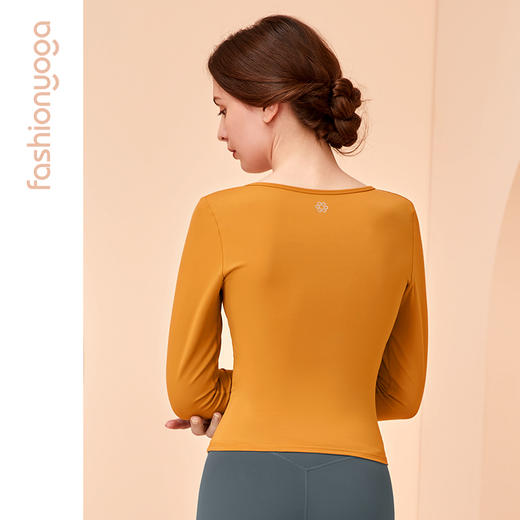 凡圣瑜伽经典优雅舒适八分袖FC10369 商品图14