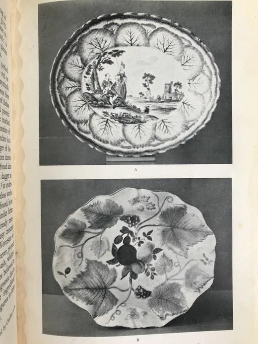 英国老瓷器收藏者手册 96页插图 皮脊加漆布面精装大32开 商品图11