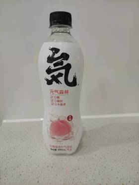 元气森林白桃味苏打气泡水