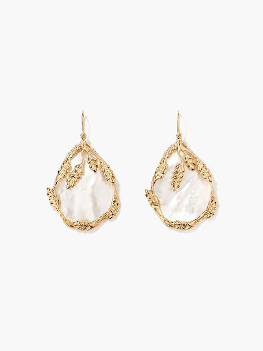 订购8周到｜Aurélie Bidermann-Mother Of Pearl-贝母 耳环［法国设计师］ 商品图1
