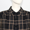 FOCALS福柯斯女装春秋新款休闲长袖格子印花衬衫FRGAS037NE 商品缩略图3