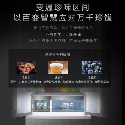 卡萨帝（Casarte）冰箱BCD-429WDSS 商品图8