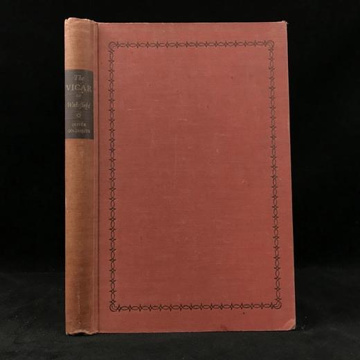 戈德史密斯《威克菲尔德牧师》 约翰·奥斯丁插图 漆布精装16开 商品图0