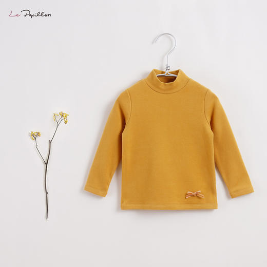 【马克珍妮 法式系列】新款秋装 女童德绒发热打底衫210888 商品图0