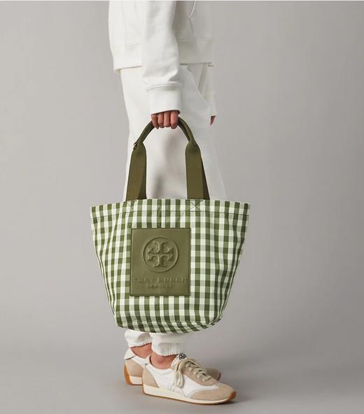 减龄小清新！🌱TB专柜款PIPER GINGHAM 小号购物袋￥1299直邮 商品图6