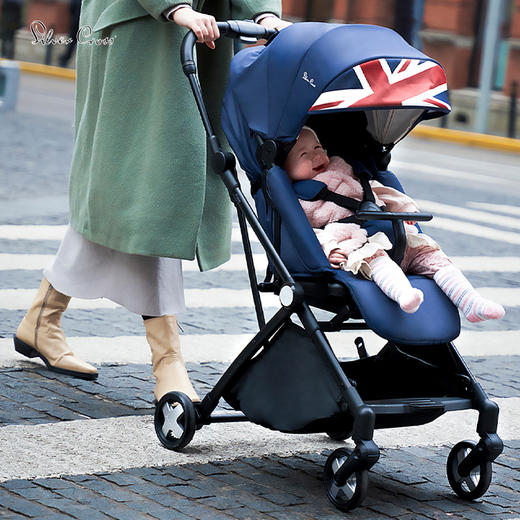 SilverCross Poper婴儿推车儿童可坐可躺双360高景观SX2248.BR 商品图0