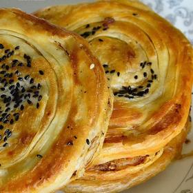 成都手作军屯锅魁（五香猪肉味、麻辣牛肉味）