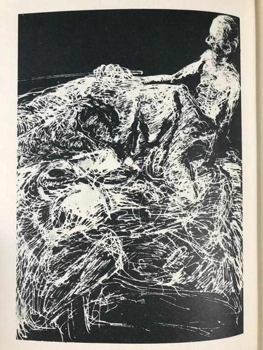 【法语】诺奖作家塞缪尔·贝克特《马龙之死》《好日子》 9幅石版画插图 精装本 商品图8