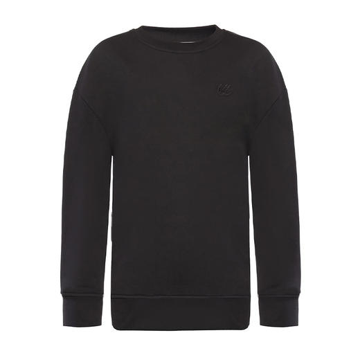 MCQ 麦昆 女士棉质燕子刺绣标志圆领长袖卫衣 黑色 472273 RMT73 1000 商品图0