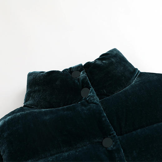 【科学】马克珍妮冬装儿童女童丝绒保暖羽绒服 宝宝羽绒外套92263 商品图3