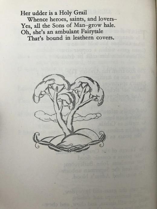 1929年 最佳诗歌选集 约翰·奥斯丁版画插图 漆布精装32开 商品图12