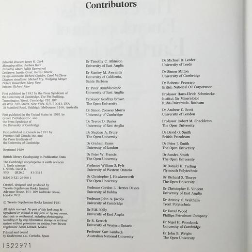 剑桥地球科学百科全书 数百幅插图 精装16开 商品图4