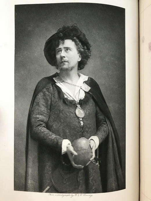 约19世纪晚期 莎士比亚戏剧集（全4卷，合2册） 约30幅插图 真皮精装16开 商品图14