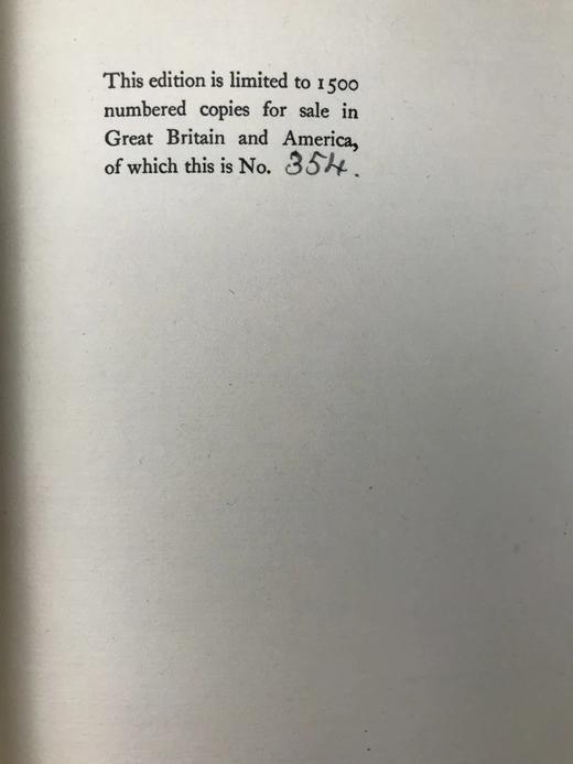 限量1500册 1928年 阿拉伯爱情故事《三件礼物》 5幅彩色铜版画插图 精装大32开 商品图2