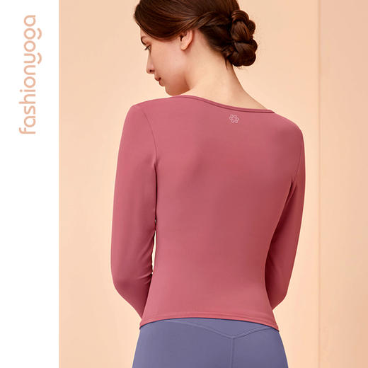 凡圣瑜伽经典优雅舒适八分袖FC10369 商品图9