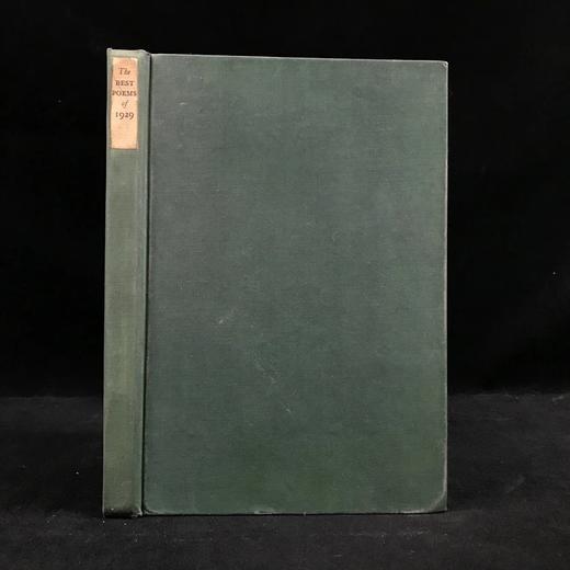 1929年 最佳诗歌选集 约翰·奥斯丁版画插图 漆布精装32开 商品图0