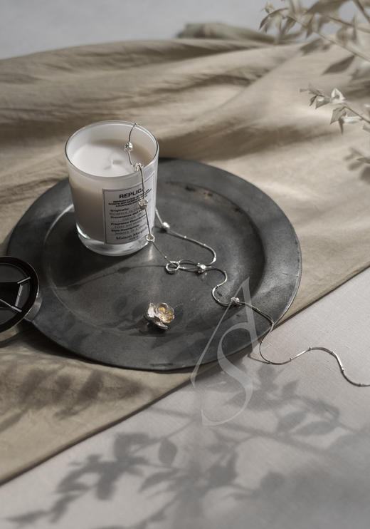 Aokinside 铃兰纯银长项链 商品图7