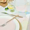 马卡龙云纹桌布清新色系棉质帆布 商品缩略图2