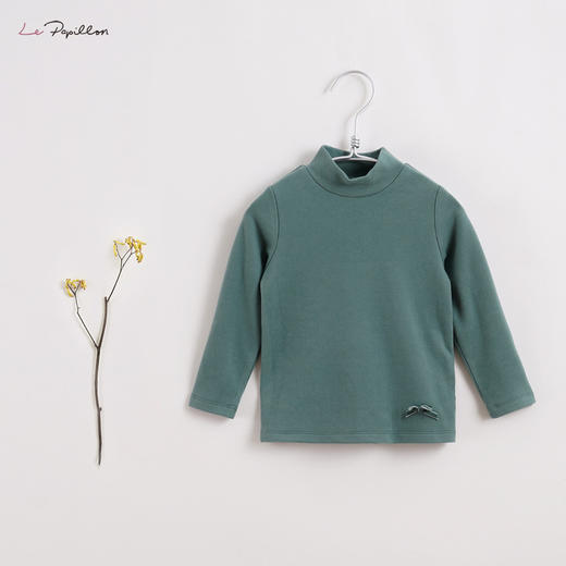 【马克珍妮 法式系列】新款秋装 女童德绒发热打底衫210888 商品图2