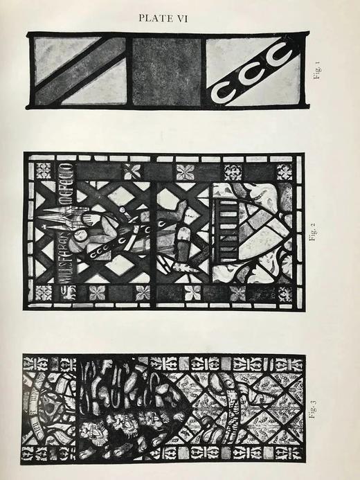 1912年 英国彩绘玻璃历史 36页插图 精装8开 商品图10