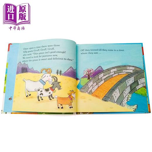 【中商原版】比利羊 原版英文故事书 The Three Billy Goats Gruff Ladybird First Favourite Tales 小飘虫童话读本 小初文学 商品图2