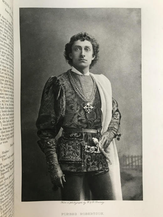 约19世纪晚期 莎士比亚戏剧集（全4卷，合2册） 约30幅插图 真皮精装16开 商品图12