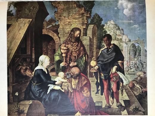 世界名画图集 100幅彩色插图 布面精装16开 商品图10