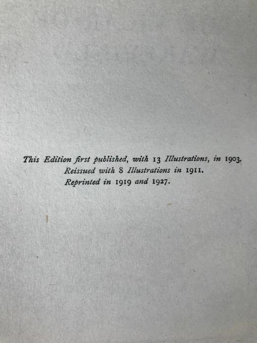 1927年 戈德史密斯《威克菲尔德牧师》 8幅彩色插图 漆布精装大32开 商品图3