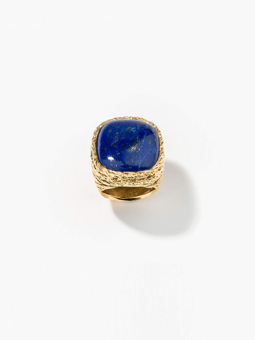 订购8周到｜Aurélie Bidermann-Lapis Lazuli Miki-青金石 戒指［法国设计师］ 商品图1