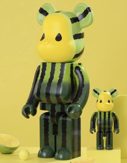 Bearbrick 水果系列二代 黄皮西瓜 400%+100% 商品图0