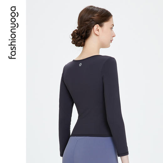 凡圣瑜伽经典优雅舒适八分袖FC10369 商品图13
