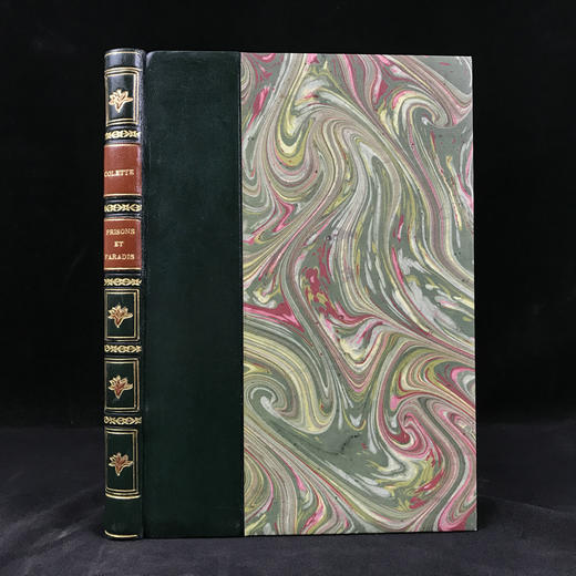 【法语】科莱特《牢狱与天堂》 克莱蒙·塞尔沃木版画插图 皮装大32开 商品图0