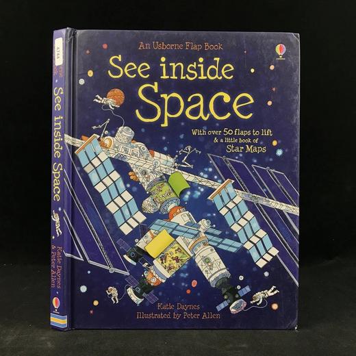 探索太空 翻盖书 50余幅彩色翻盖插图 精装大16开 商品图0