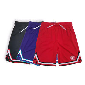 Converse匡威商场同款童衣短裤夏男童印花logo休闲运动速干短裤CV