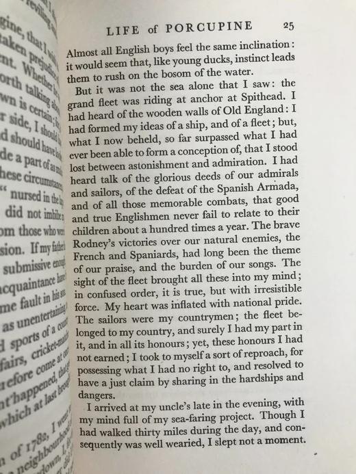 限量1800册 1927年 威廉·科贝特传 漆布脊精装18开 商品图5