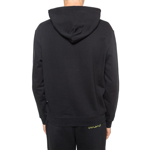 MCQ 麦昆 男士棉质徽标印花连帽长袖运动卫衣 黑色 430578 RNT61 1000 商品图2