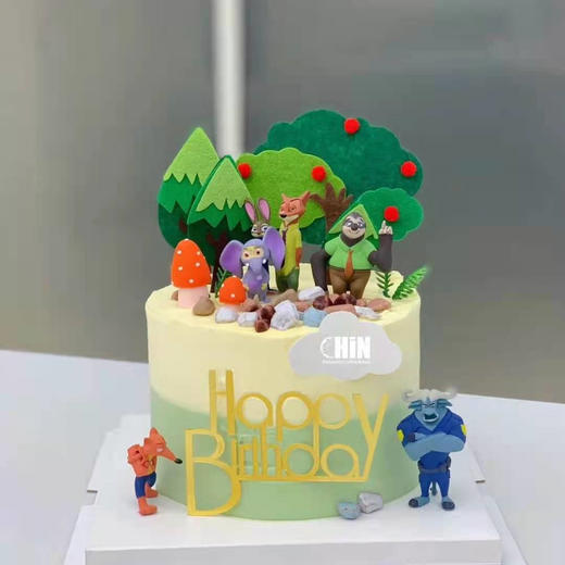 疯狂动物城蛋糕 商品图0