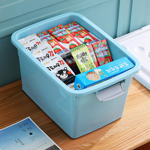 【日用百货】 塑料透明儿童玩具收纳盒收纳衣服整理箱大号储物箱 商品图1