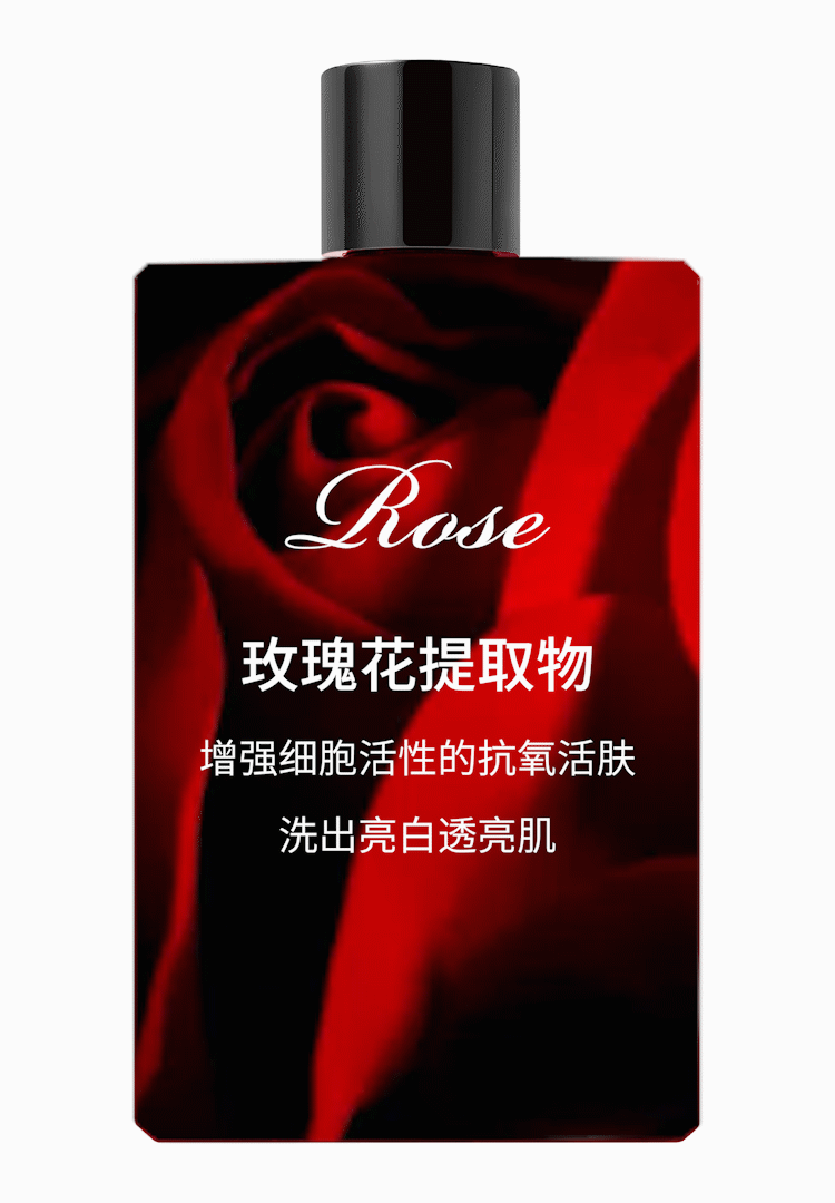花粉团购群朵韵诗doaez燕窝玫瑰丝绒沐浴露400ml