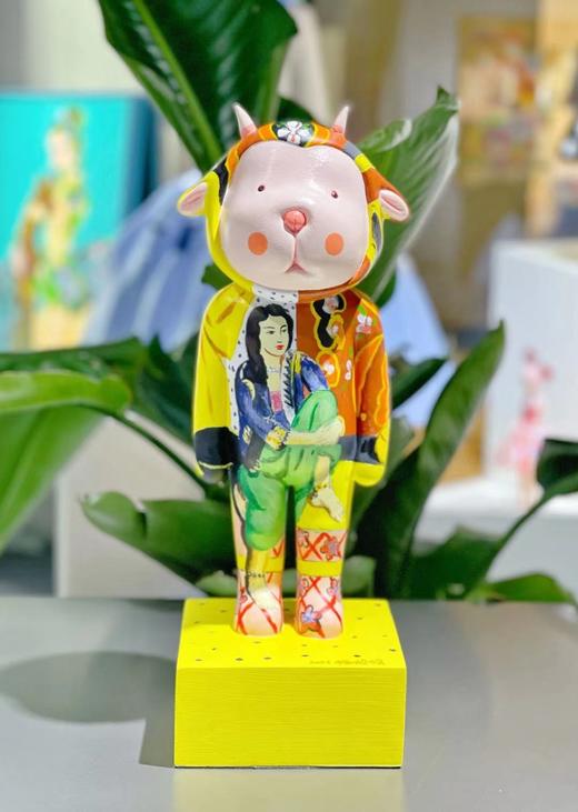 羊羊雕塑-手绘马蒂斯/杨媛媛 商品图8