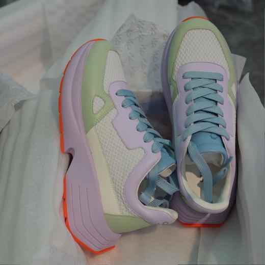 价值2950 鞋柜里不可或缺的一个款式！SW新款女士老爹鞋高奢感运动鞋 气质不凡 显瘦显腿长 进口订制皮革网布+内里羊皮+羊皮脚垫+TPU+TR大底 全套包装 商品图5