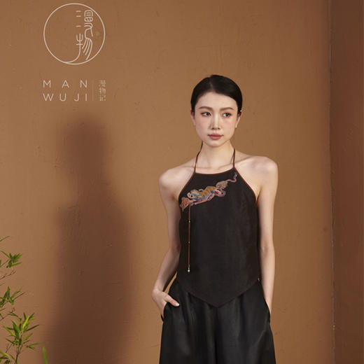 漫物记肚兜（老绣片） 商品图0