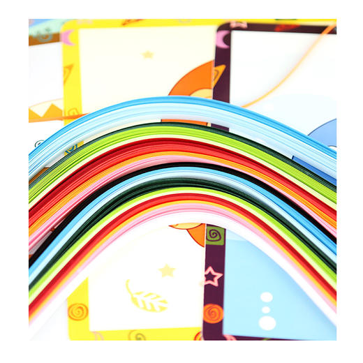 玩具先生创意纸卷画套装 儿童衍纸粘贴画创意美术手工diy制作材料包幼儿园 商品图4