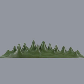 书画系列作品《山如黛笔架》办公室文化陈列摆件