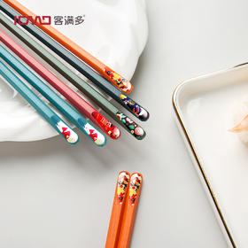 【日式合金筷子】简约而不简单 家用高颜值 耐高温防霉防滑分餐一人一筷呵护全家饮食健康